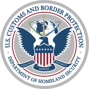 US Customs and Border Protection Department of Homeland Security seal